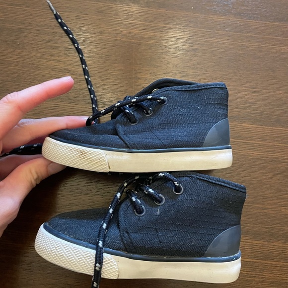 Toddler Boys 6 Cat and Jack Desert Boots Black - Picture 3 of 6